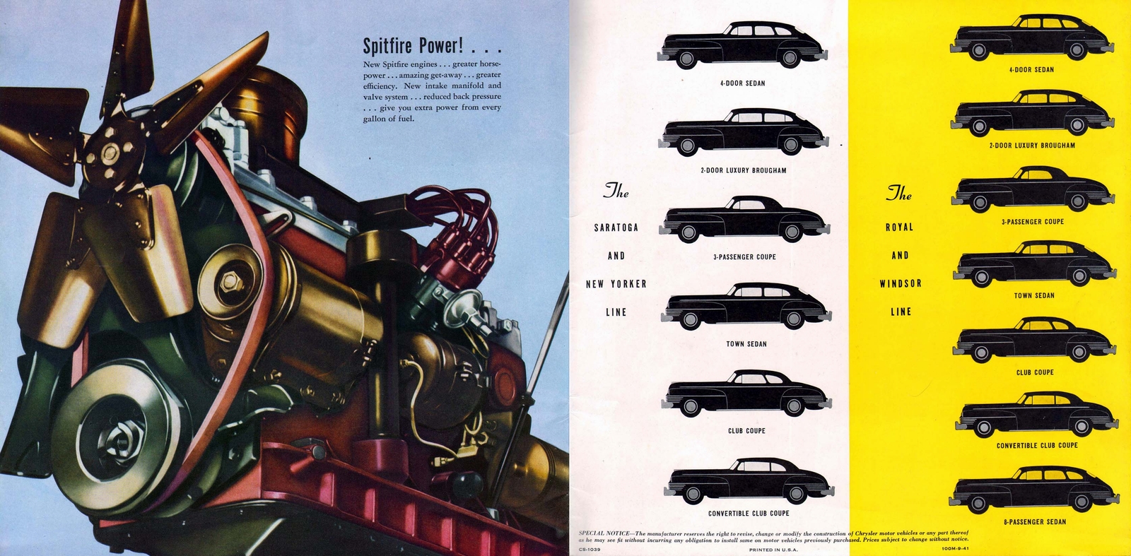 1942 Chrysler Brochure Page 3